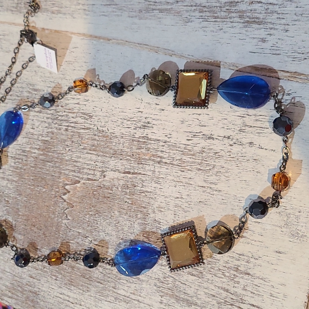3/$18 Lia Sophia  Horizon Necklace - New Lot# 761